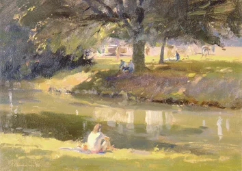 High Summer, Castle Grounds, Hertford, 1988